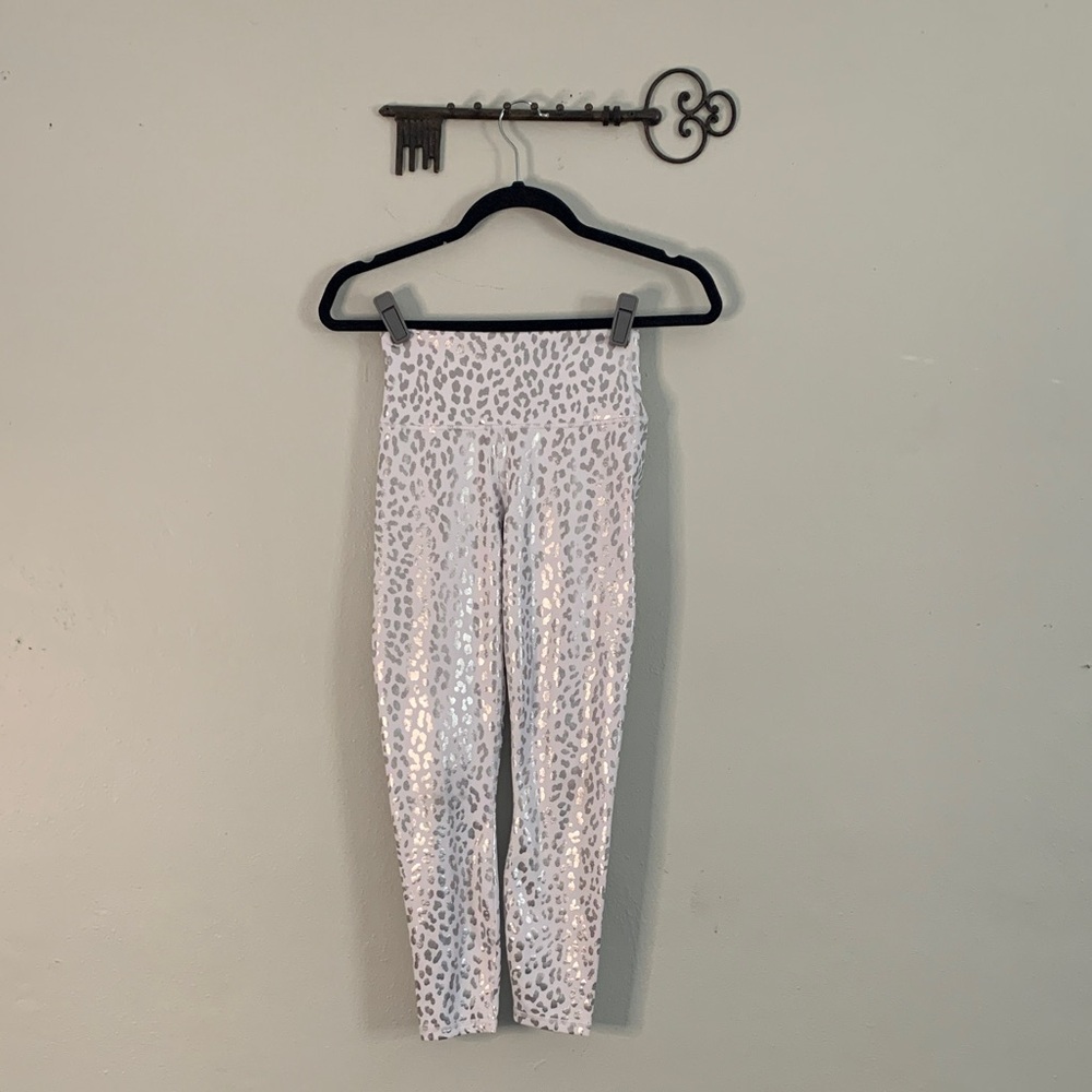 Fabletics Powerhold High Waisted Leopard Print Le… - image 1